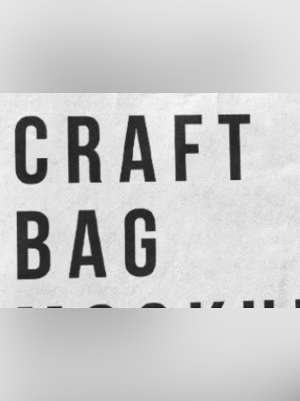 Live show craft Bag